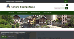 Desktop Screenshot of comune.campertogno.vc.it